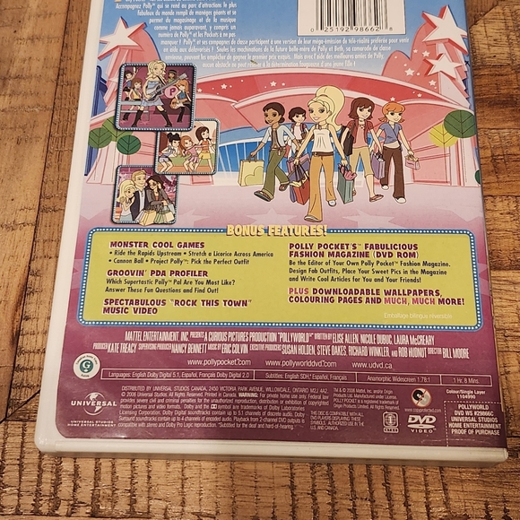Polly pocket polly world the first full-length movie! DVD 2006 - Picture 4 of 4